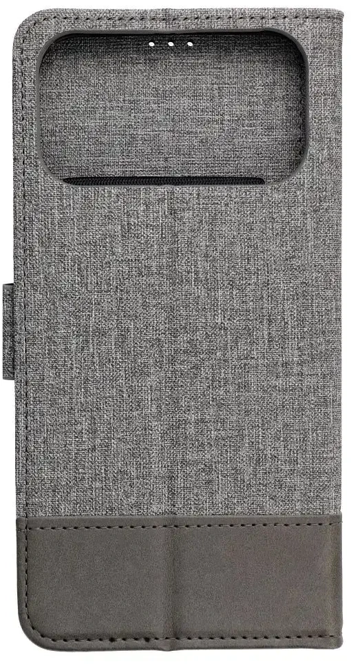 OEM atverčiamas dėklas, skirtas iPhone 17 PRO MAX / 18 PRO MAX, Gomma Book pilka