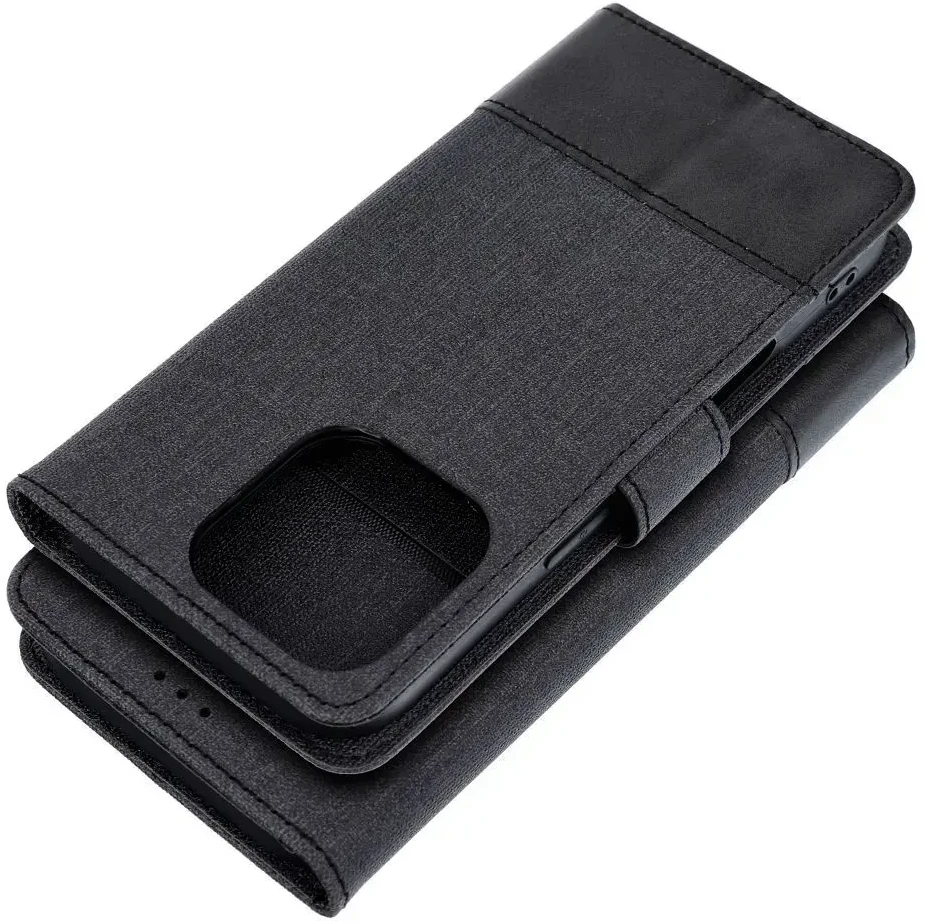 Dėklas Oem GOMMA Book skirtas Samsung Galaxy A36 5G juodos spalvos