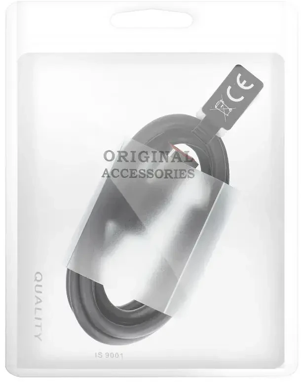 Oem Cable USB A to Type C 3.0 2A HD2 1 m juodas