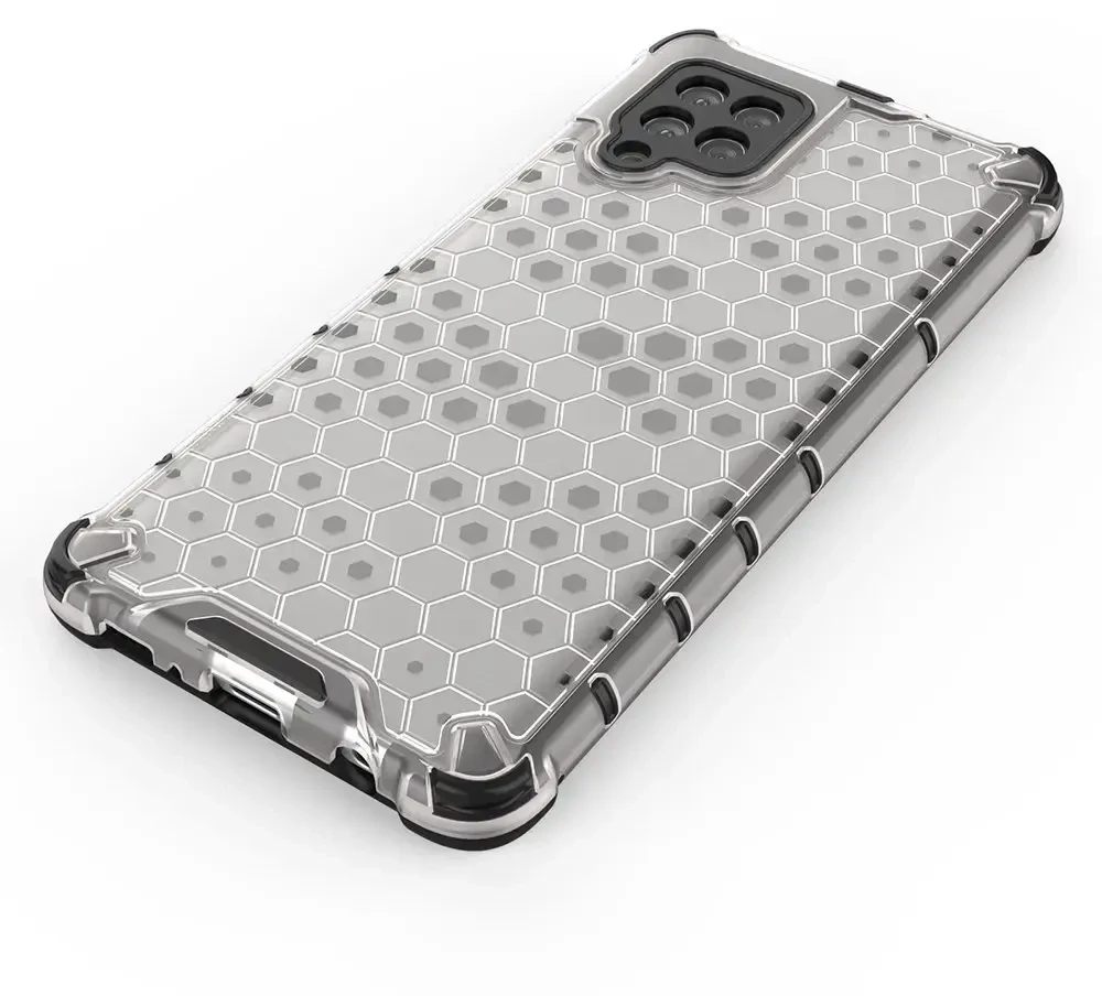 Hurtel Honeycomb dėklas skirtas Samsung Galaxy A42 5G, mėlynas