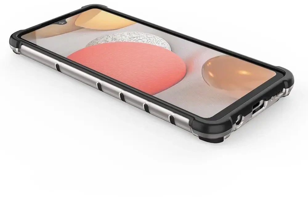 Hurtel Honeycomb dėklas skirtas Samsung Galaxy A42 5G, mėlynas