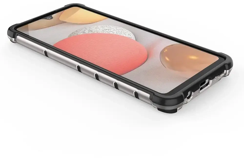 Hurtel Honeycomb dėklas skirtas Samsung Galaxy A42 5G, mėlynas