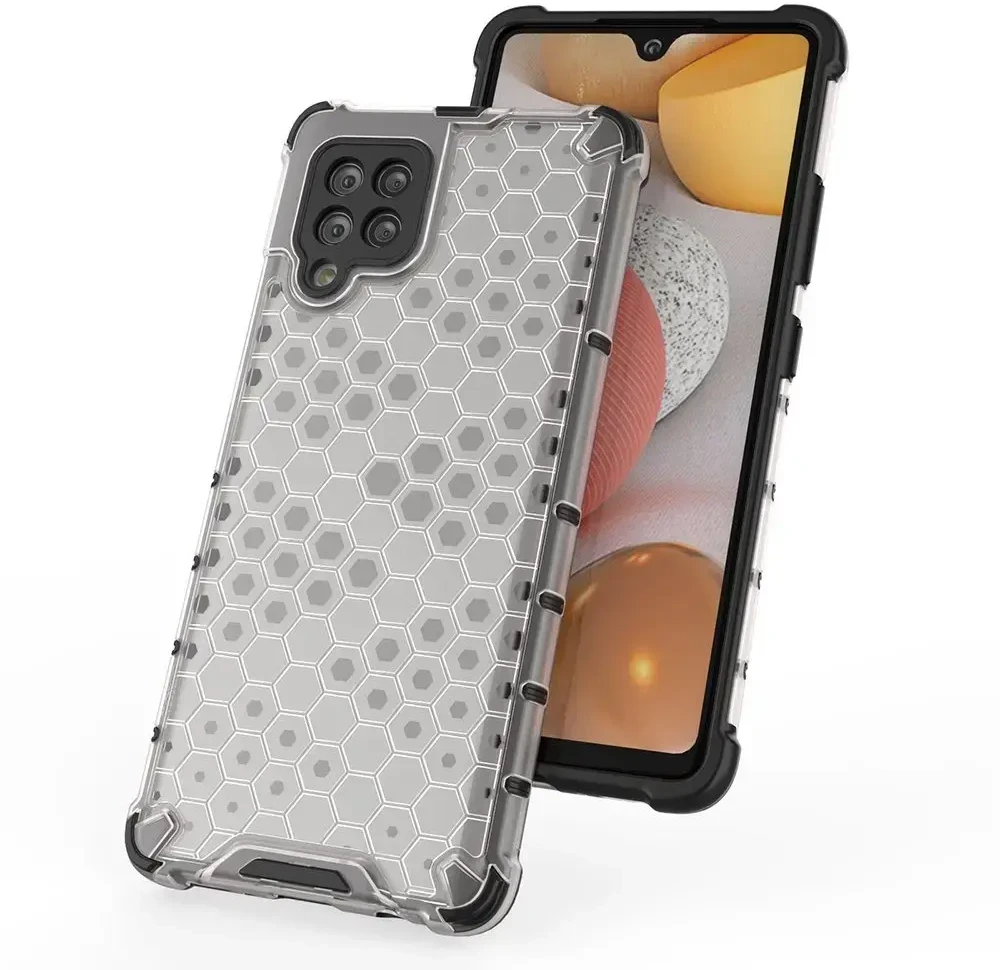 Hurtel Honeycomb dėklas skirtas Samsung Galaxy A42 5G, mėlynas