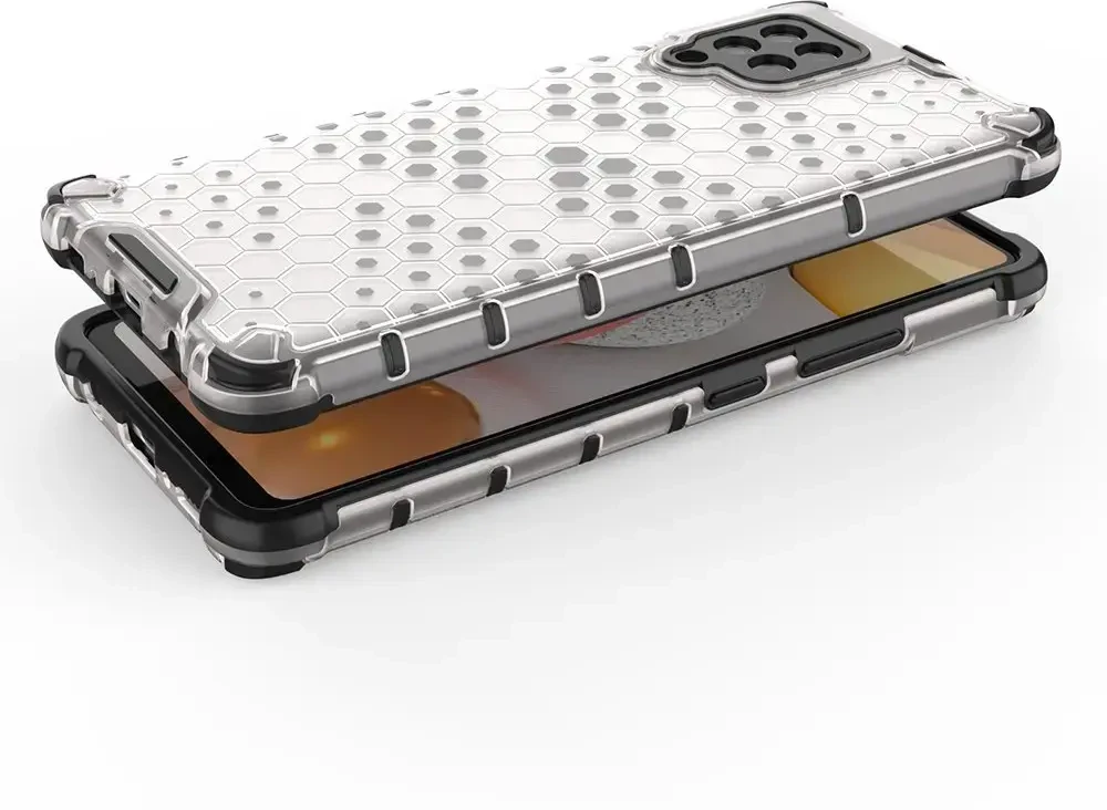 Hurtel Honeycomb dėklas skirtas Samsung Galaxy A42 5G, mėlynas