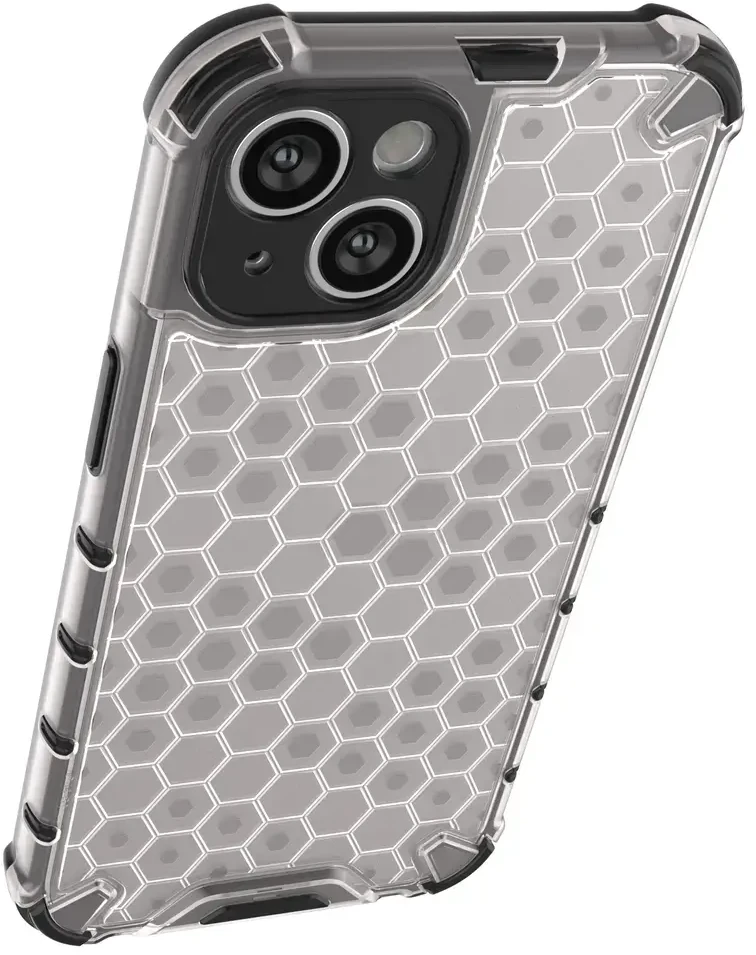 Hurtel Honeycomb dėklas skirtas iPhone 14 Plus, juodas
