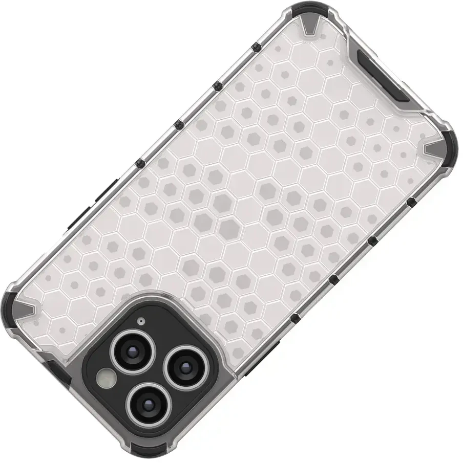 Hurtel Honeycomb dėklas skirtas iPhone 14 Pro, juodas