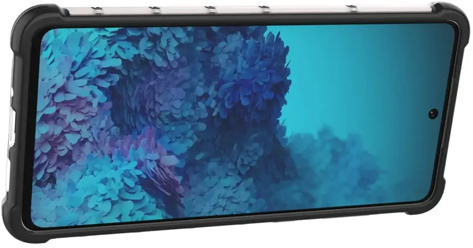Hurtel Honeycomb dėklas skirtas Samsung Galaxy A73, skaidrus