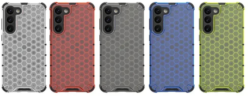 Hurtel Honeycomb dėklas skirtas Samsung Galaxy S23 +, mėlynas