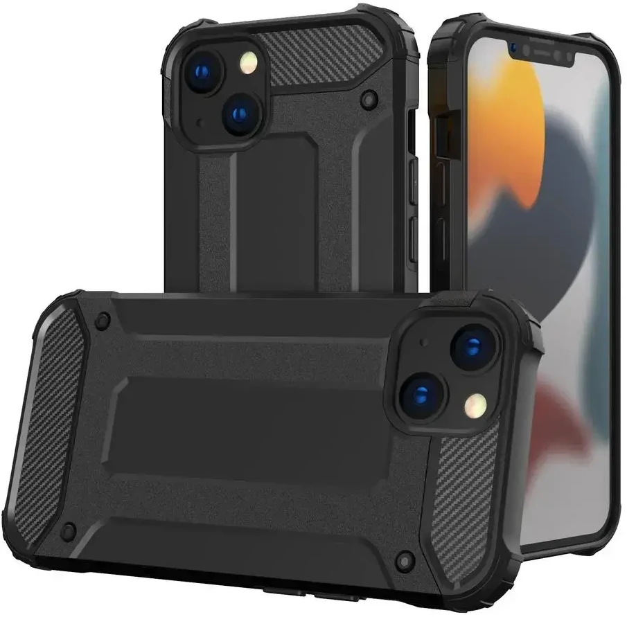 Hurtel Hybrid Armor dėklas skirtas iPhone 14 Plus, mėlynas