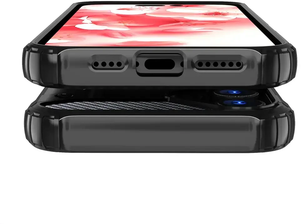Hurtel Hybrid Armor Apple iPhone 16 Plus – dėklas telefonui juodos spalvos