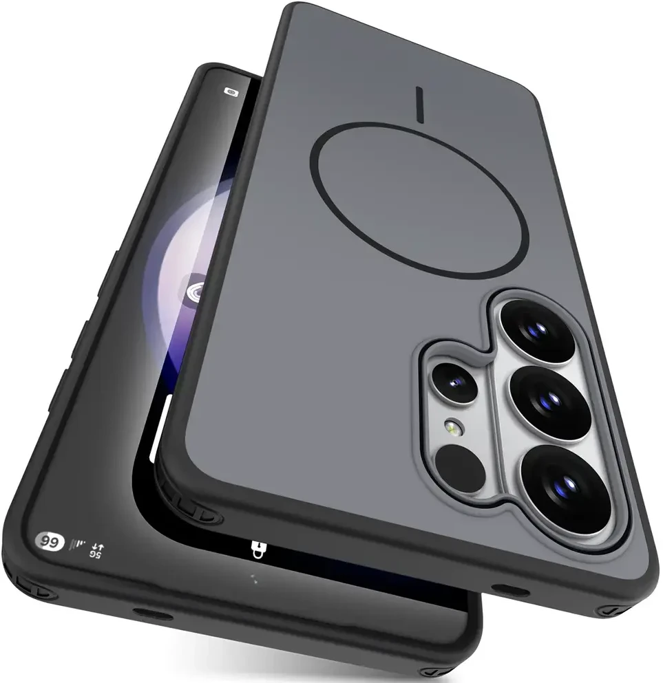 Hurtel Hybrid Armor T dėklas skirtas Samsung Galaxy S26 Ultra – juodos spalvos