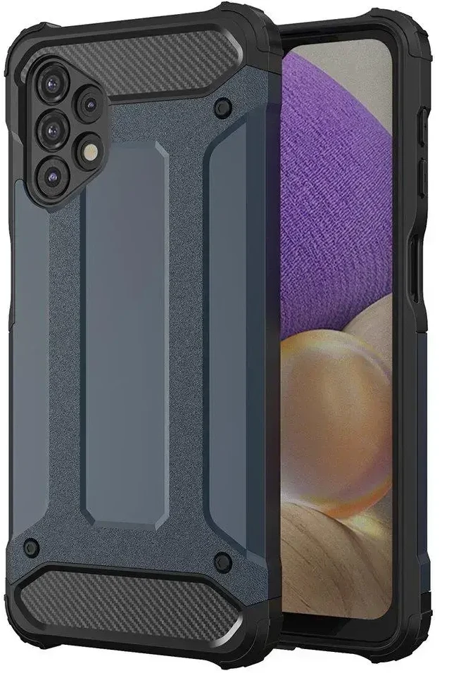 Hurtel Hibrid dėklas skirtas Samsung Galaxy A73, mėlynas