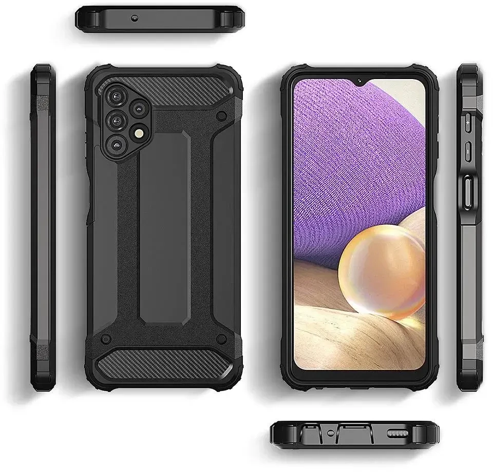 Hurtel Hibrid dėklas skirtas Samsung Galaxy A73, mėlynas