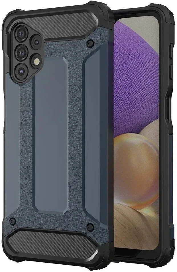 Hurtel Hibrid dėklas skirtas Samsung Galaxy A73, mėlynas