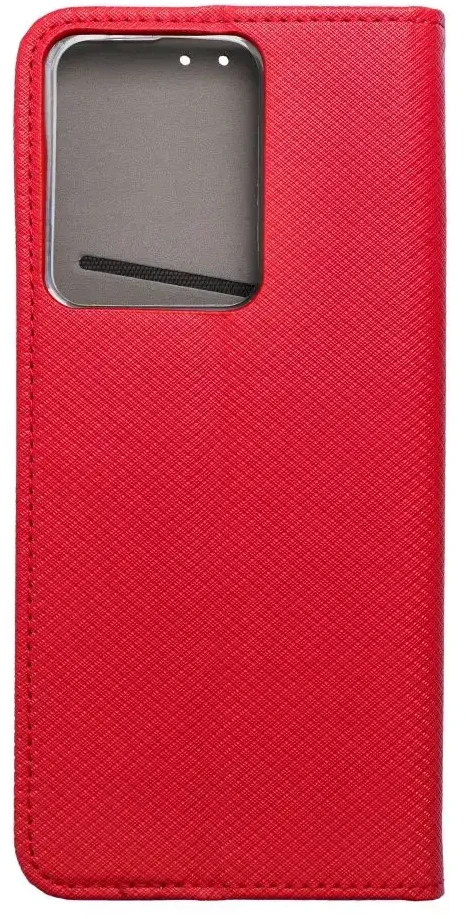 Atverčiamas dėklas, skirtas „Realme 14 5G Smart Case Book“, raudonas