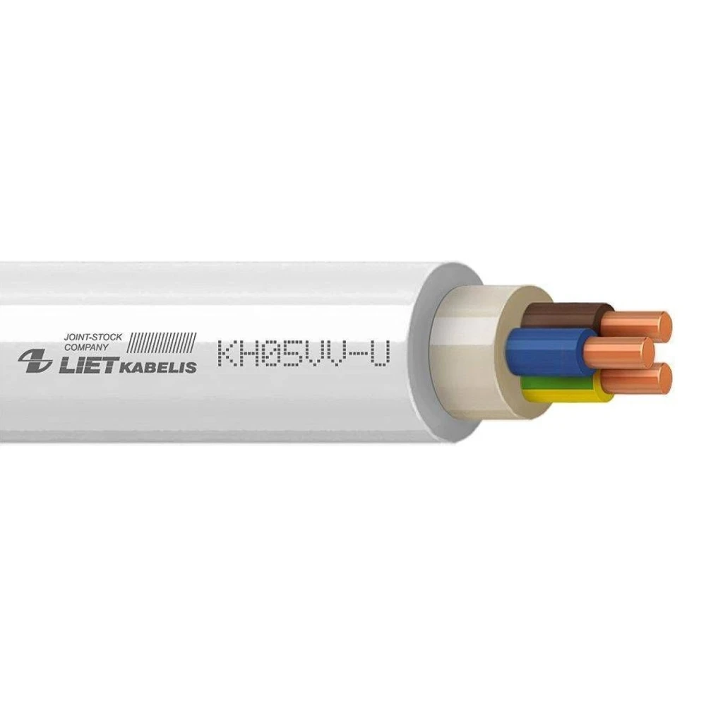 Lietkabelis Kabelis KH05VV-U/NYM, 3 x 2,5 mm²