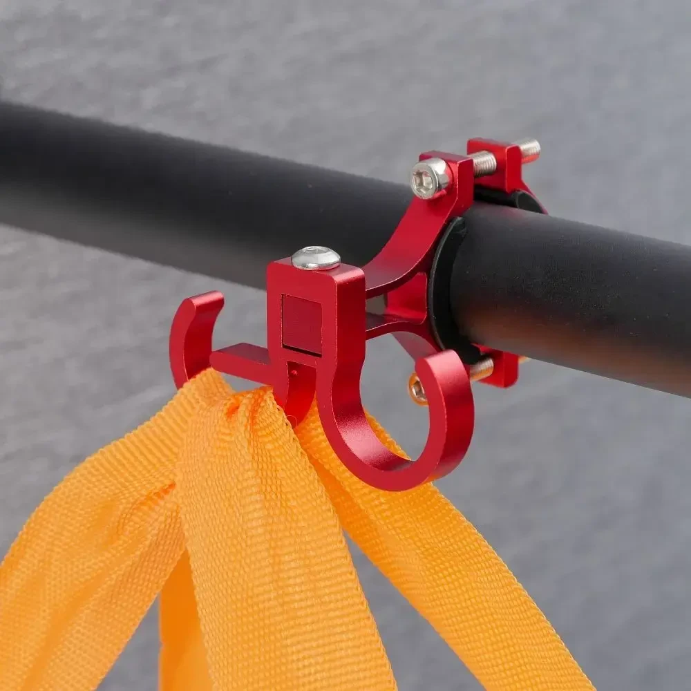 Oem Kablys apsipirkimui su dviem kilpomis dviračiui / paspirtukui aliuminio FS366 raudona