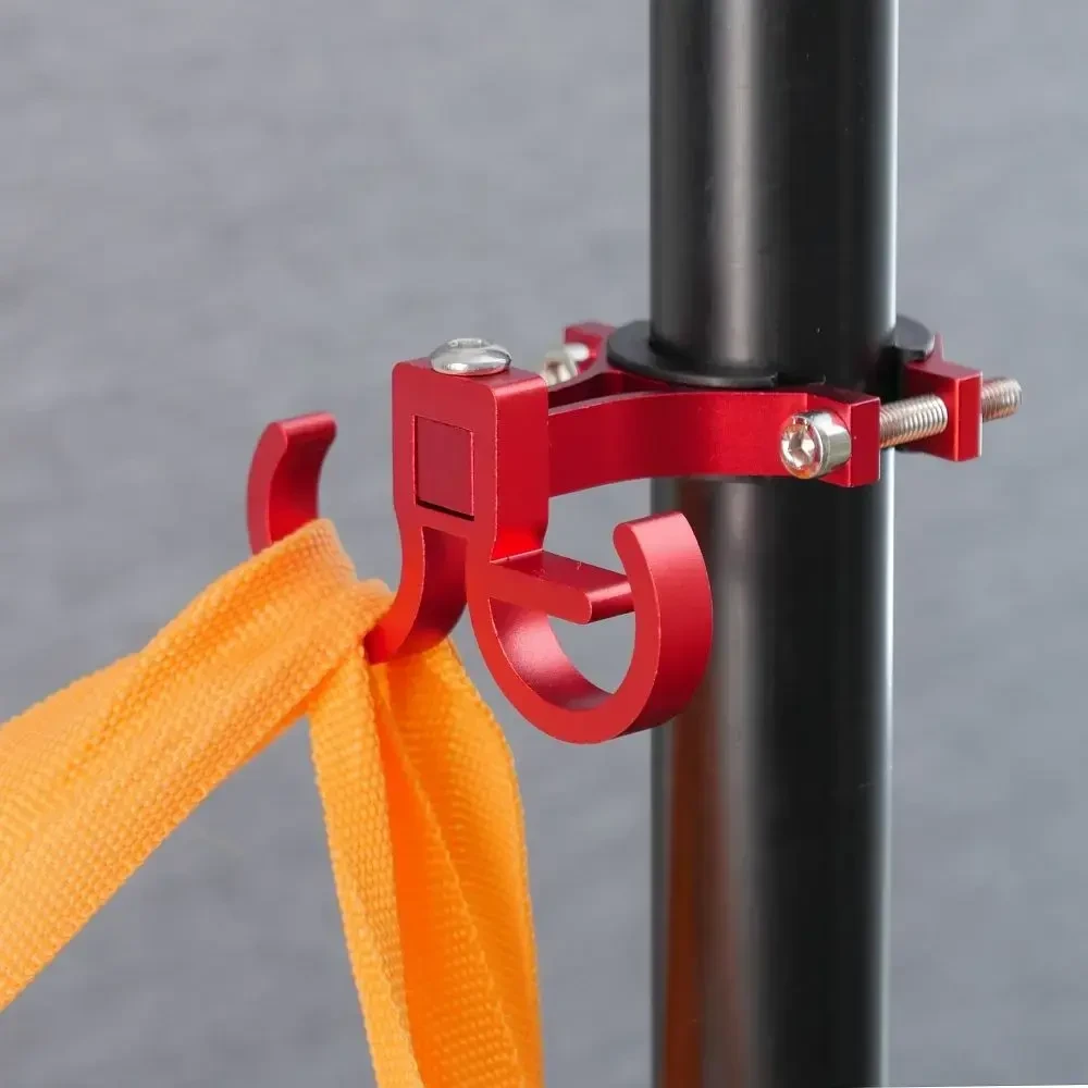 Oem Kablys apsipirkimui su dviem kilpomis dviračiui / paspirtukui aliuminio FS366 raudona
