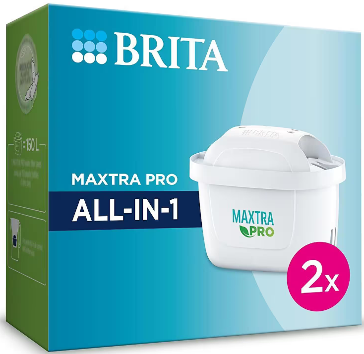 Brita Maxtra Pro All-In-1 keičiamas filtras, 2 vnt