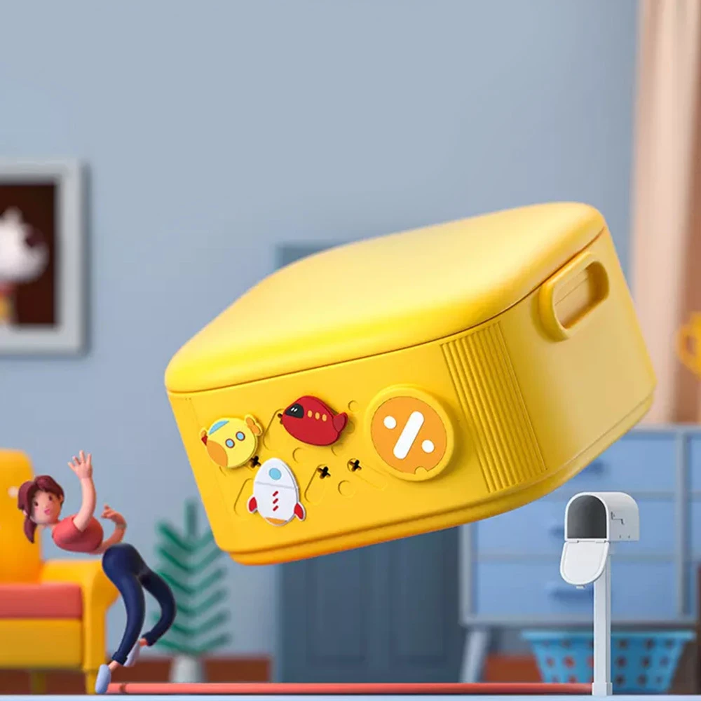 Oem „Topt Kids“ daiktadėžė, 19 l, geltona