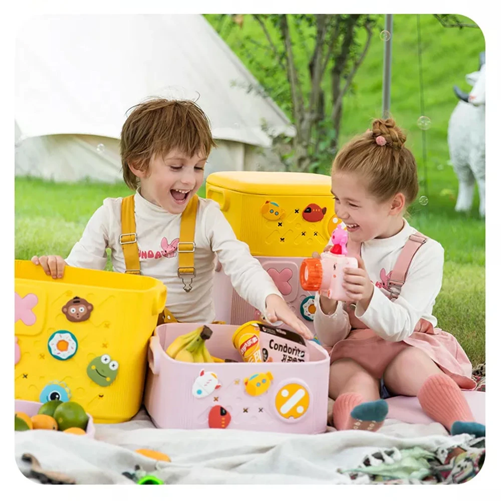 Oem „Topt Kids“ daiktadėžė, 19 l, geltona