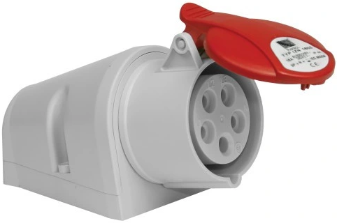 Oem Pawbol Fiksuotas lizdas 16A 5P 400V IP44 B.1036