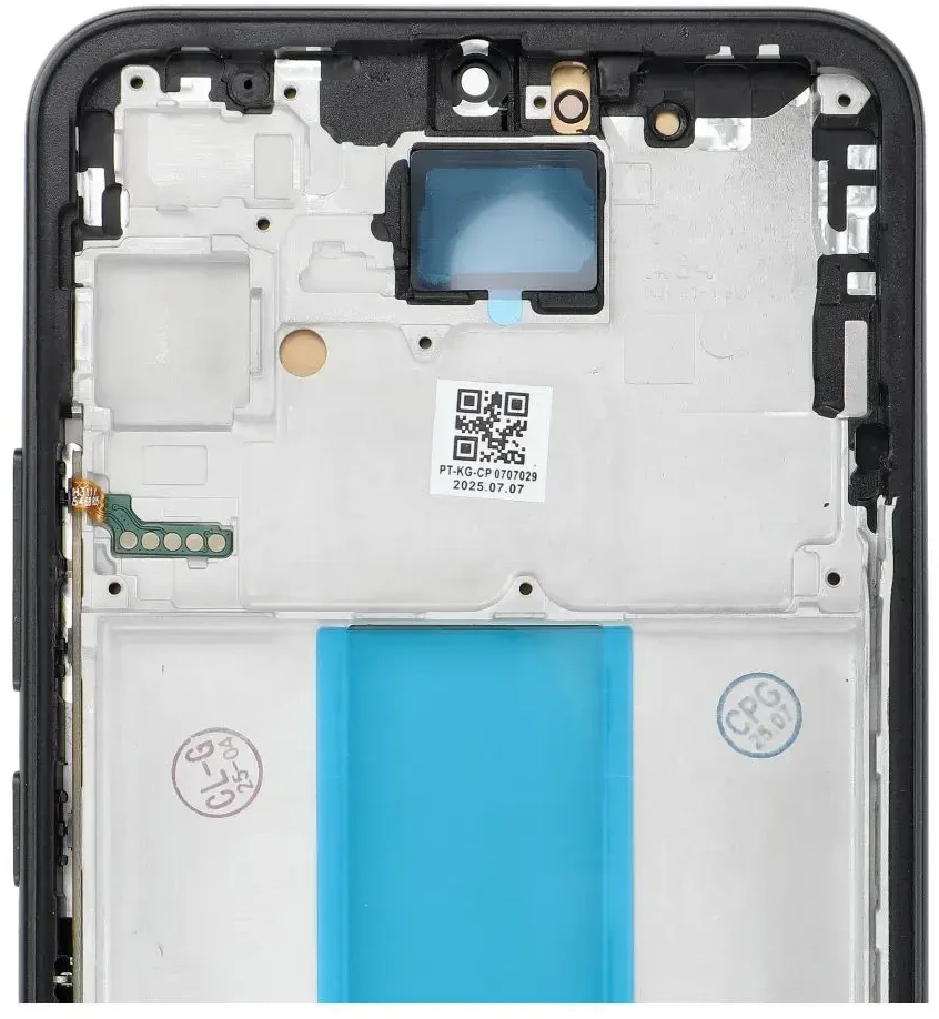 Oem LCD ekranas, skirtas SAMSUNG A34 HARD OLED, su rėmeliu