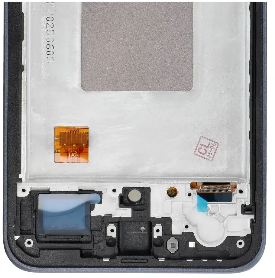 Oem LCD ekranas, skirtas SAMSUNG A35 kietajam OLED su rėmeliu