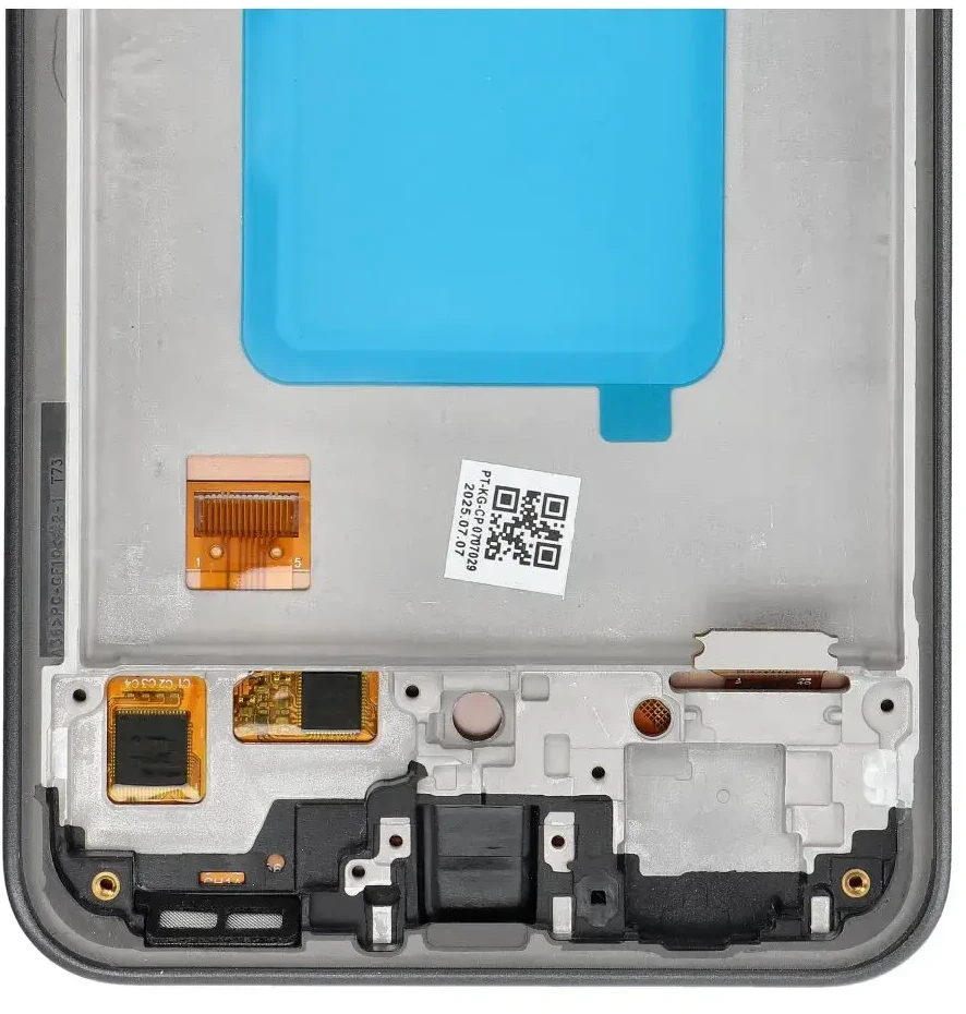 Oem LCD ekranas, skirtas SAMSUNG A36 5G HARD OLED, su rėmeliu