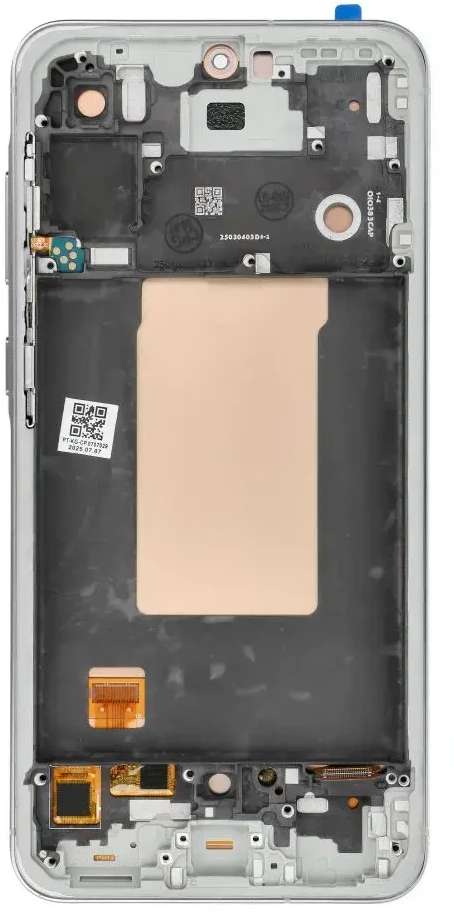 Oem LCD ekranas, skirtas SAMSUNG A56 5G HARD OLED, su rėmeliu