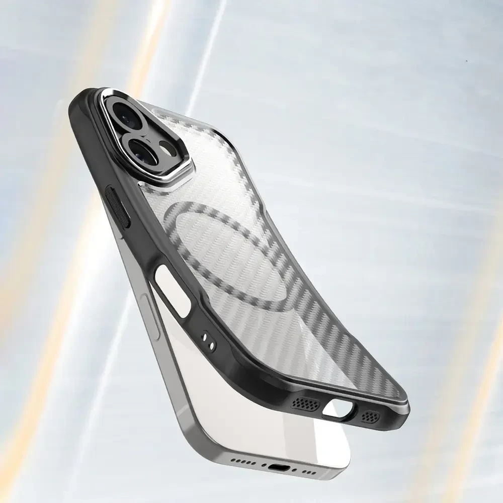 Hurtel Leading Series MagSafe silikoninis Apple iPhone 16 – dėklas telefonui žalios spalvos
