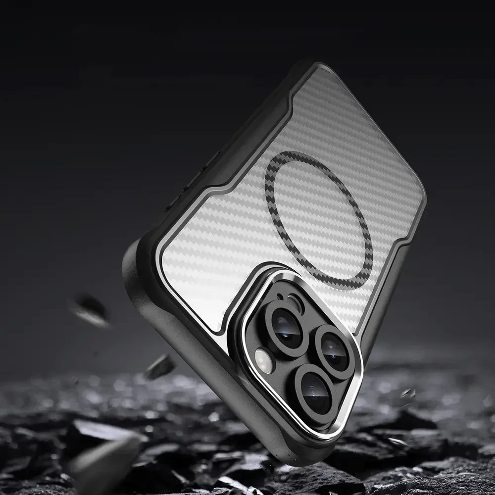 Hurtel Leading Series MagSafe silikoninis Apple iPhone 16 Pro Max – dėklas telefonui žalios spalvos