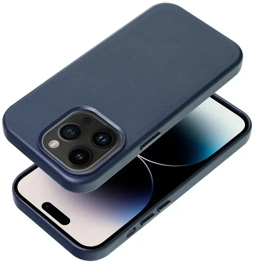Oem LEATHER MAG COVER dėklas skirtas Samsung Galaxy S25 PLUS mėlynos spalvos