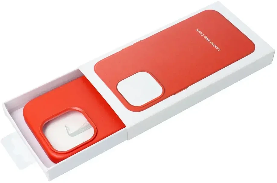 Oem LEATHER MAG COVER dėklas skirtas Samsung Galaxy S25 PLUS red
