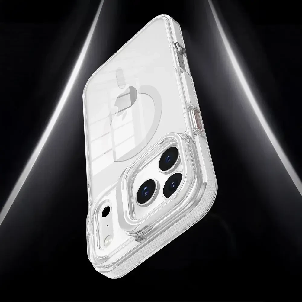 Oem Dėklas na Samsung S26 PLUS Lens Mag Cover zgodne su MagSafe balta