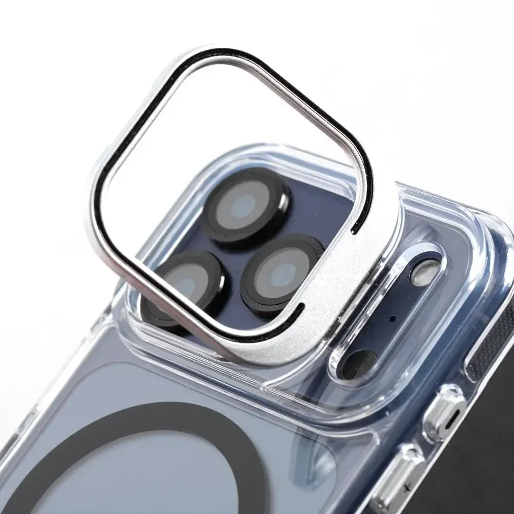Oem Dėklas na Samsung S26 PLUS Lens Mag Cover zgodne su MagSafe balta