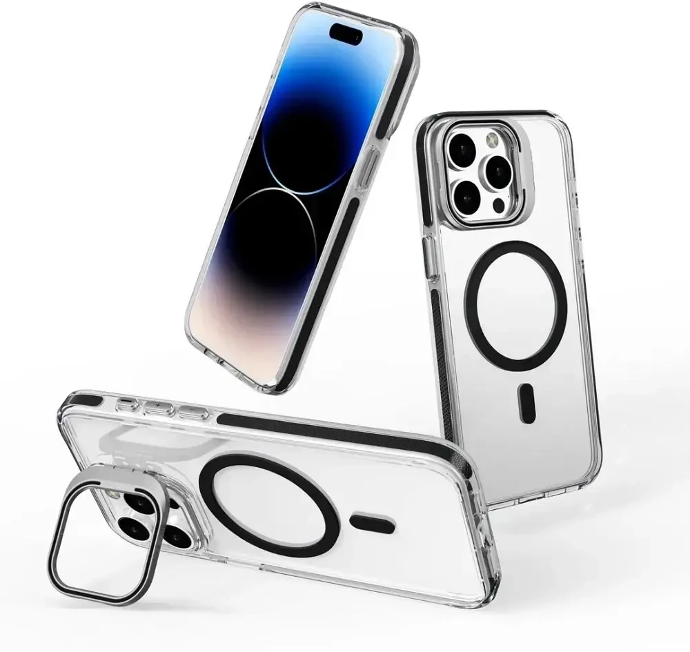 Oem Originalus „iPhone 17 AIR“ objektyvo dangtelio dėklas, suderinamas su „MagSafe“ juodas