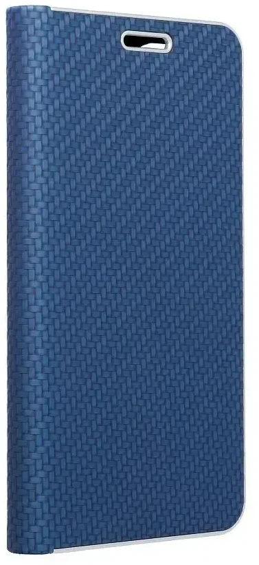 Dėklas Forcell Oem LUNA Book Carbon skirtas Samsung Galaxy A52 5G / A52 LTE ( 4G ) / A52s 5G mėlynos spalvos