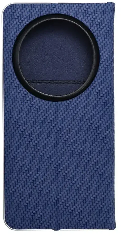 Dėklas Oem LUNA Book Carbon skirtas Xiaomi 14 Ultra mėlynos spalvos