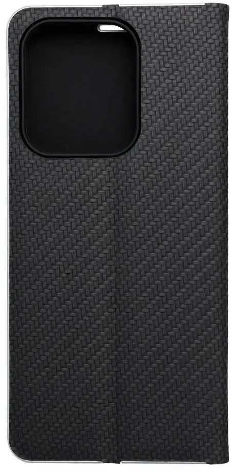 Oem LUNA Book Carbon dėklas, skirtas XIAOMI Redmi 15C, juodas