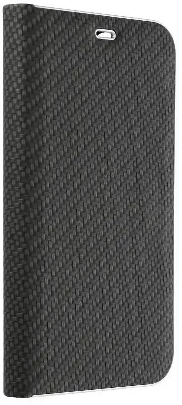 Dėklas Forcell Oem LUNA Book Carbon skirtas Xiaomi Redmi 9AT / Redmi 9A juodos spalvos