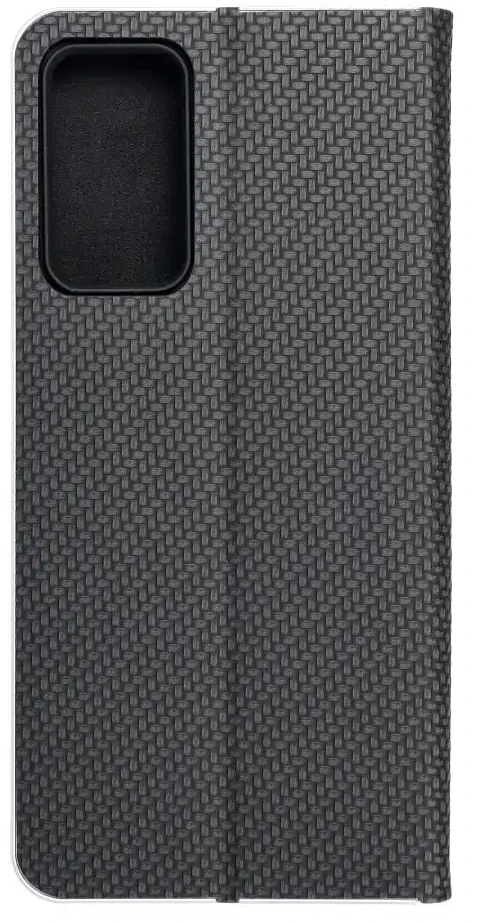 Dėklas Forcell Oem LUNA Book Carbon skirtas Xiaomi Redmi Note 11 Pro / 11 Pro 5G juodos spalvos