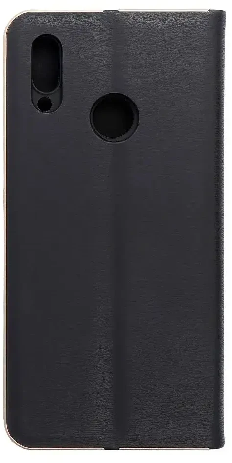 OEM atverčiamas dėklas Huawei P SMART 2019 Luna Book auksinis juodas