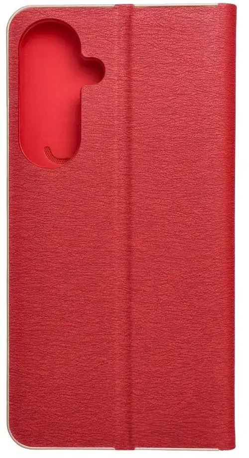 Oem Dėklas su klapką na Samsung S26 PLUS Luna Book Gold raudona