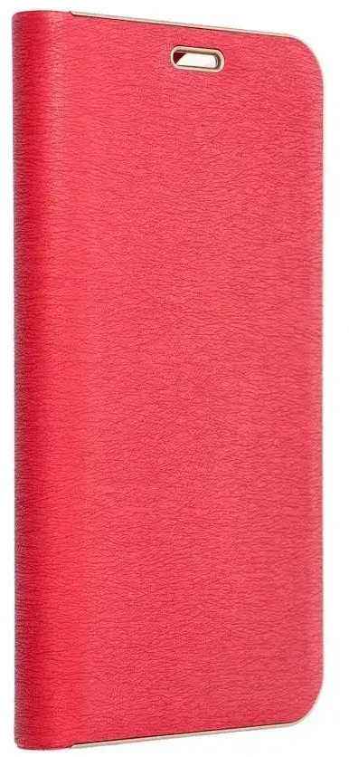 Dėklas Forcell Oem LUNA Book Gold skirtas Xiaomi Redmi 9AT / Redmi 9A red