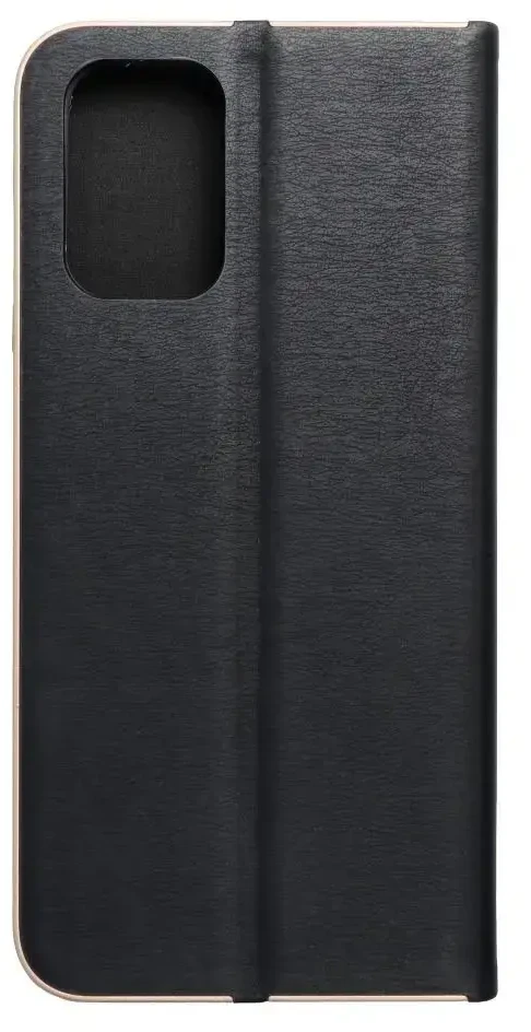 Dėklas Forcell Oem LUNA Book Gold skirtas Xiaomi Redmi Note 10 / 10S juodos spalvos