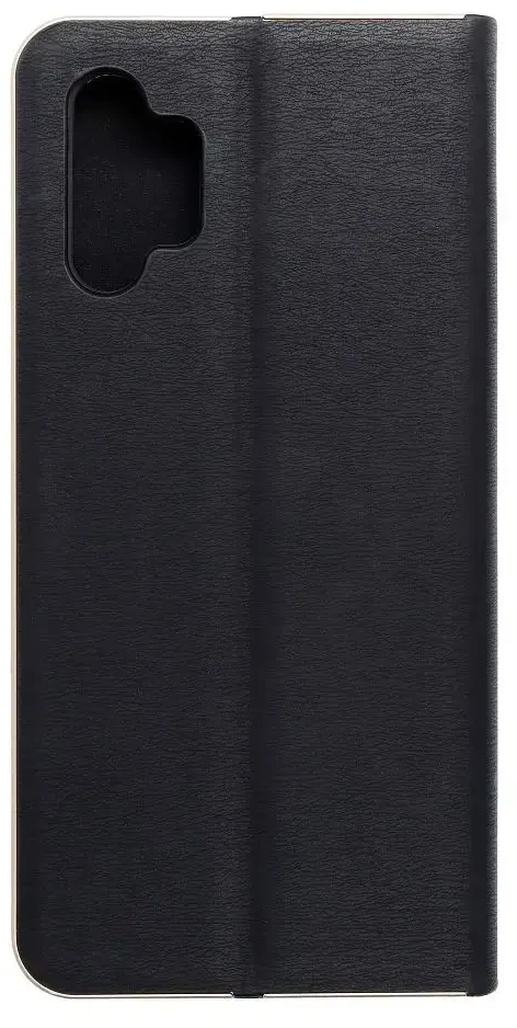 Dėklas Forcell Oem LUNA Book Gold skirtas Samsung Galaxy A32 5G juodos spalvos