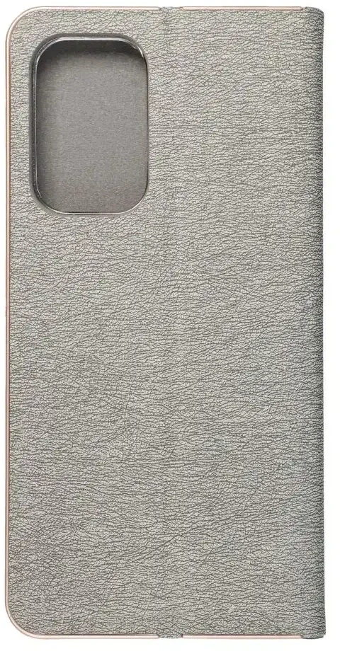 Dėklas Forcell Oem LUNA Book Gold skirtas Samsung Galaxy A53 5G sidabro spalvos