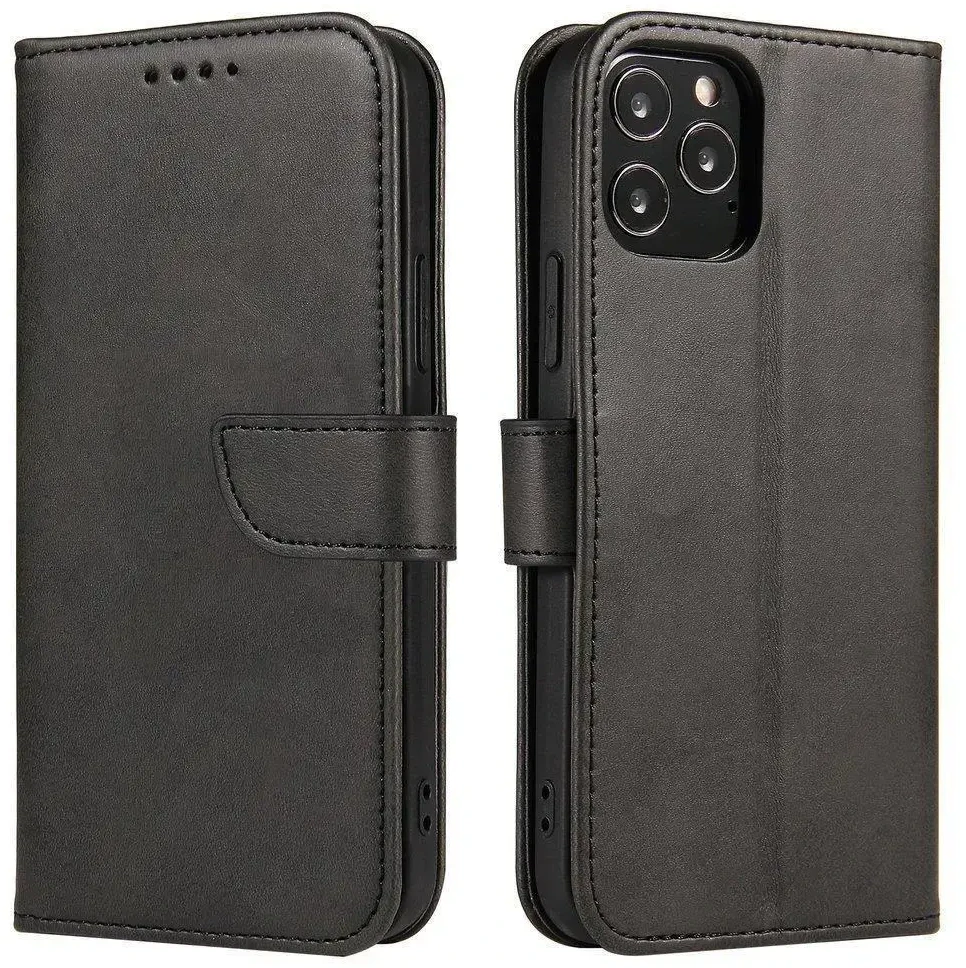 Hurtel atverčiamas dėklas skirtas OnePlus Ace, juodas