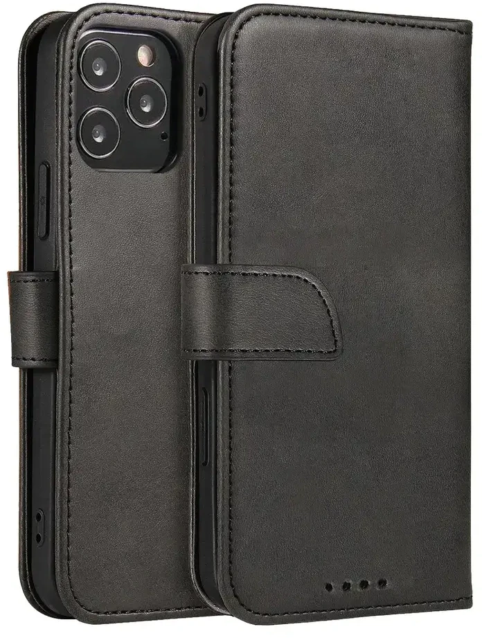 Hurtel atverčiamas dėklas skirtas Motorola Moto E32, juodas